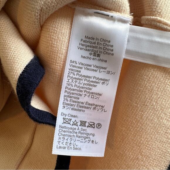 J.Crew Tipped Sweater Blazer Ivory White XS Button Cardigan Sweater - Picture 7 of 9